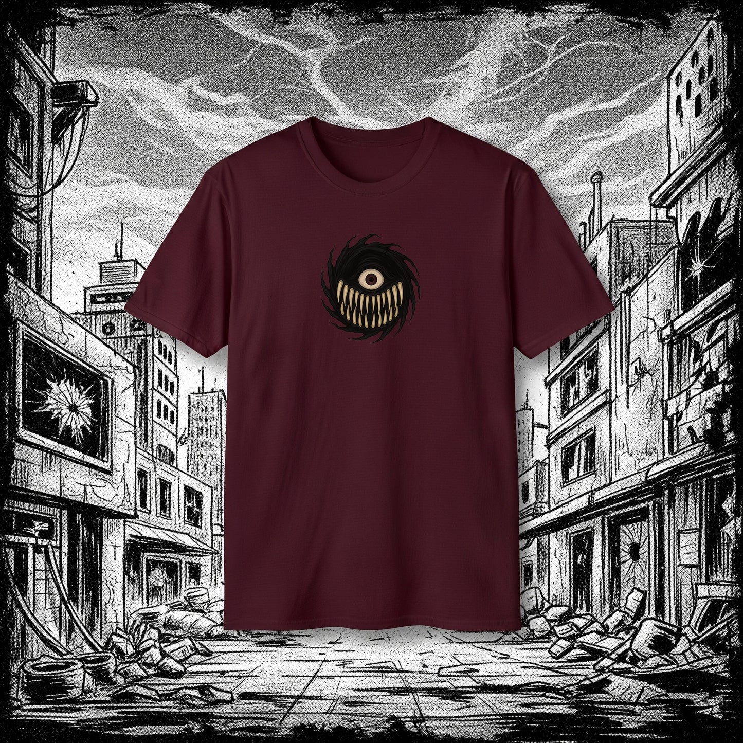 Glitch Spawn [Unisex Supima T-Shirt]