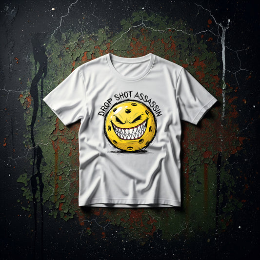 Drop Shot Assassin [Pickleball T-Shirt]